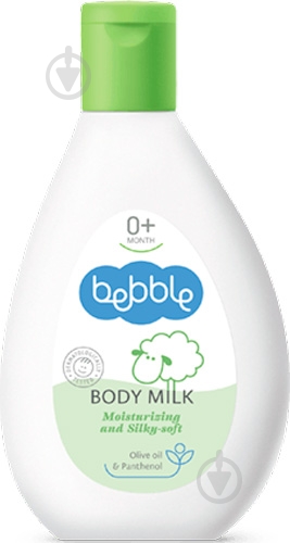 Молочко дитяче Bebble для тіла 200 мл (3800002300873) - фото 1