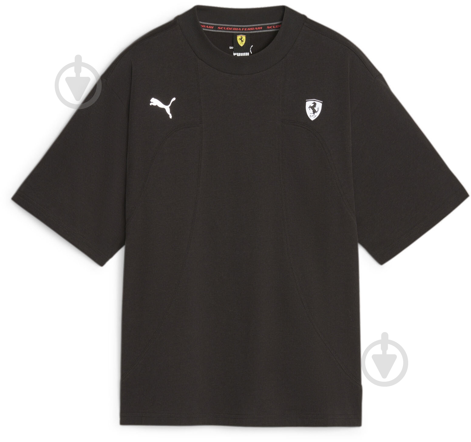 Футболка Puma FERRARI STYLE TEE WMN 62099401 р.XS черный - фото 1 Футболка Puma FERRARI STYLE TEE WMN 62099401 р.XS черный - фото 1