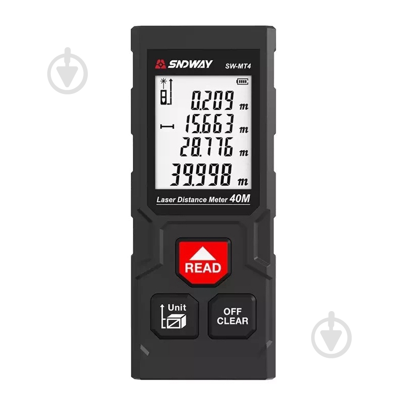 Дальномер лазерный Sndway 40 м SW-MT4 - фото 1