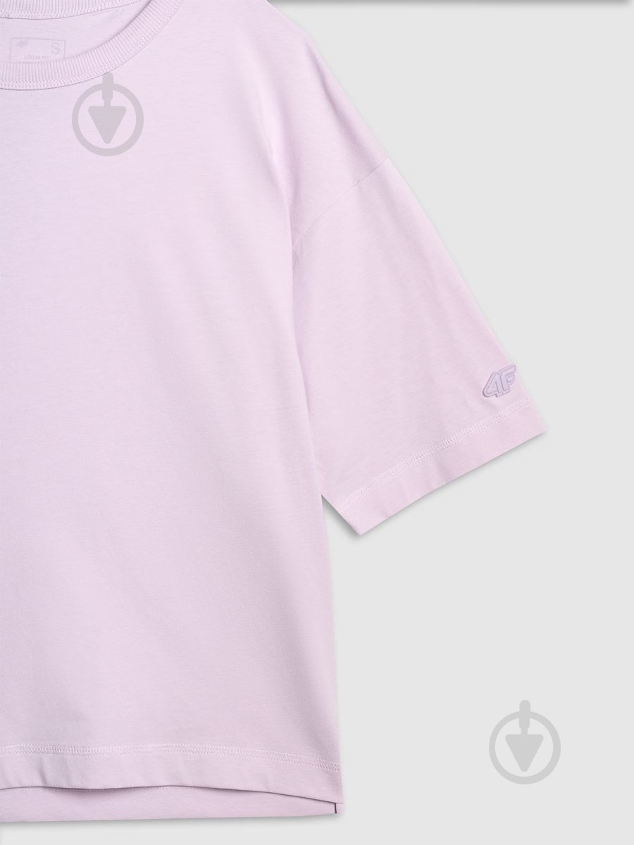 Футболка 4F TSHIRT F2350 4FWAW25TTSHF2350-52S р.S фиолетовый - фото 6