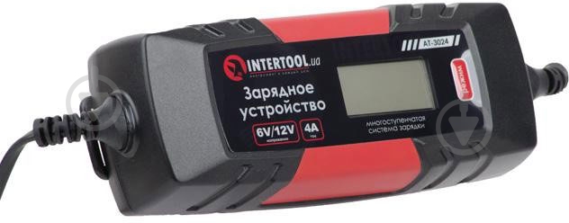 Зарядное устройство Intertool AT-3024 4 А 120 А/год (051325542) - фото 2 Зарядное устройство Intertool AT-3024 4 А 120 А/год (051325542) - фото 2