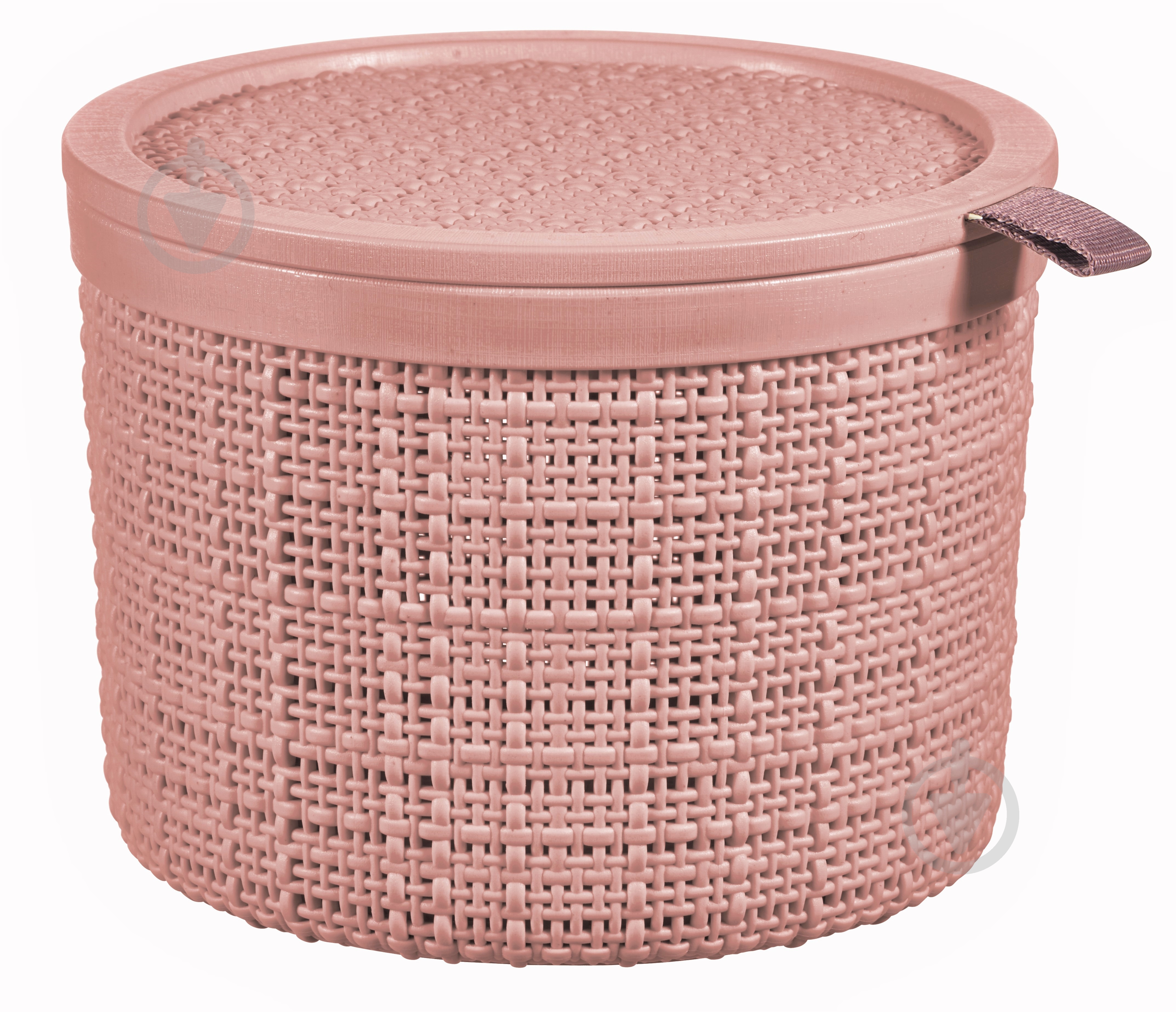 Кошик для зберігання Curver 255197 рожевий Jute 130x170x170 мм - фото 1