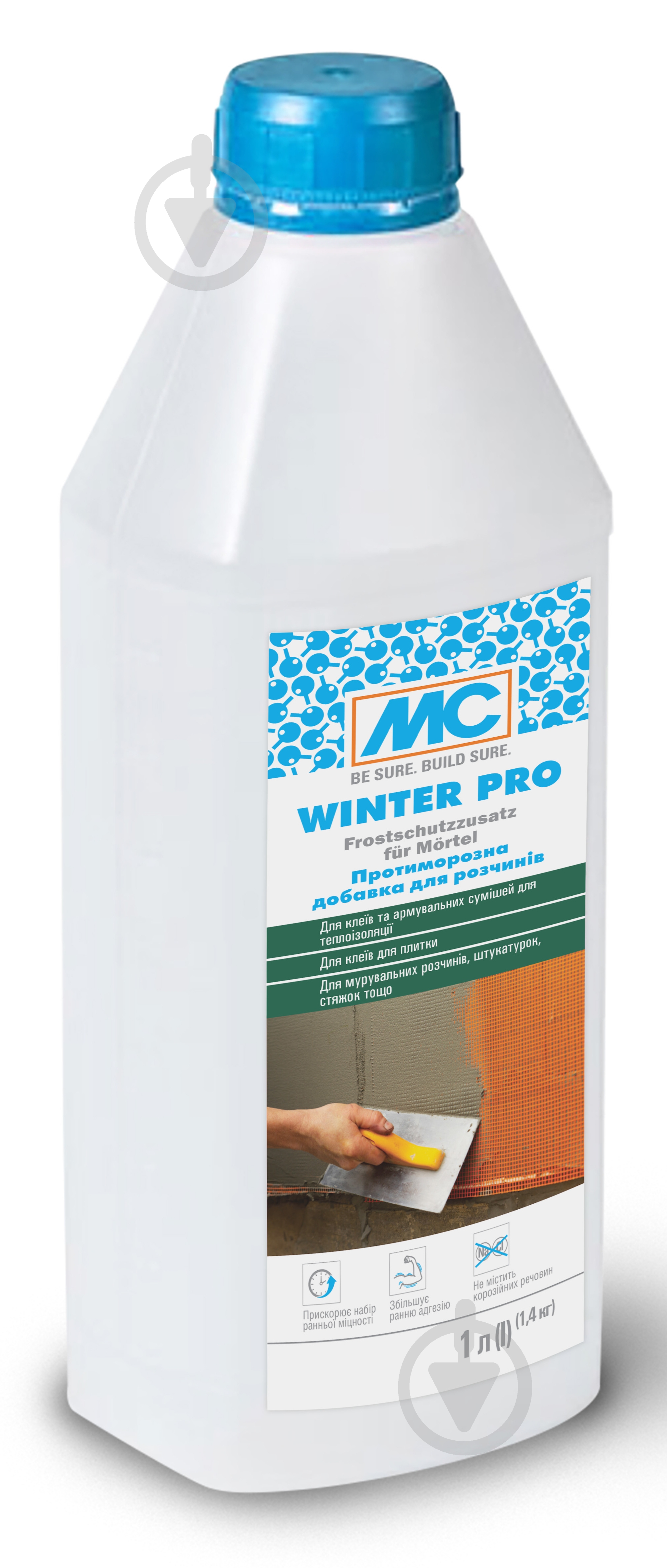 Противоморозная добавка MC-Bauchemie для растворов Winter Pro 1 л - фото 1