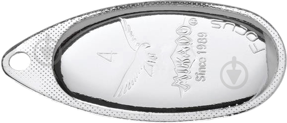 Блесна Mikado вращающаяся Focus №2 4 г silver - фото 1