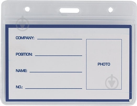 Клип для бейджа горизонтальный 95х75 мм PVC Buromax - фото 1 Клип для бейджа горизонтальный 95х75 мм PVC Buromax - фото 1