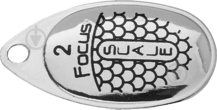 Блесна Mikado Focus № 2 4 г Silver/25 - фото 1