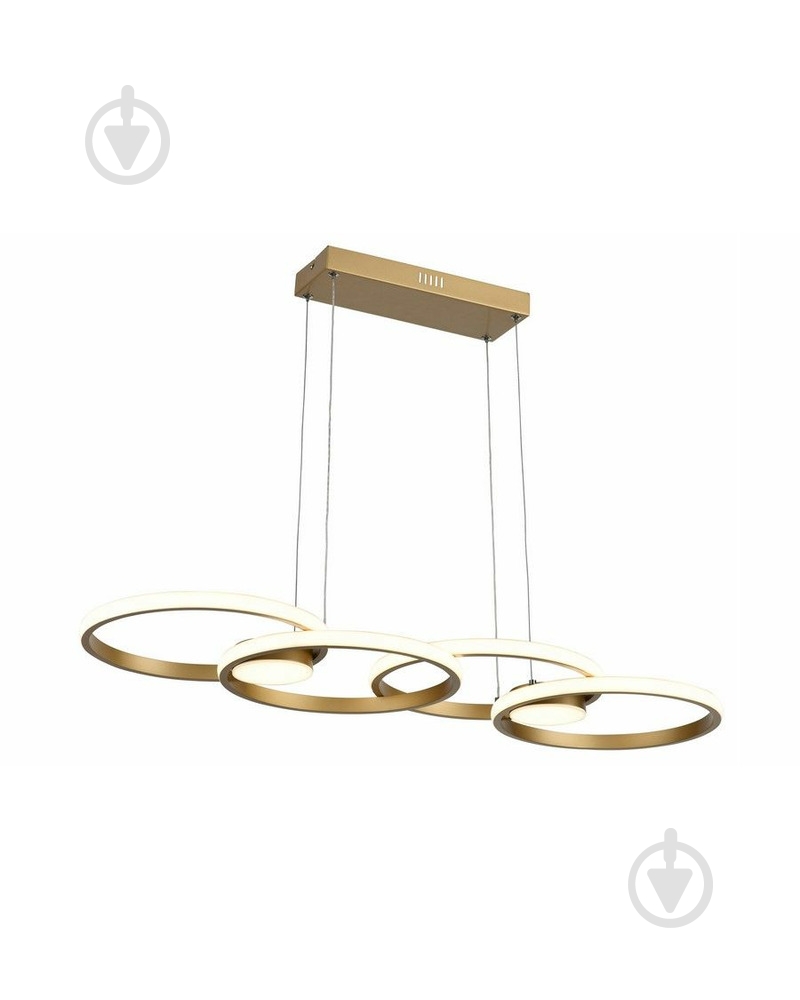 ВІТРИНА! Люстра підвісна Reality Audia 1x48 Вт LED-модуль золотий 336301-09 - фото 1