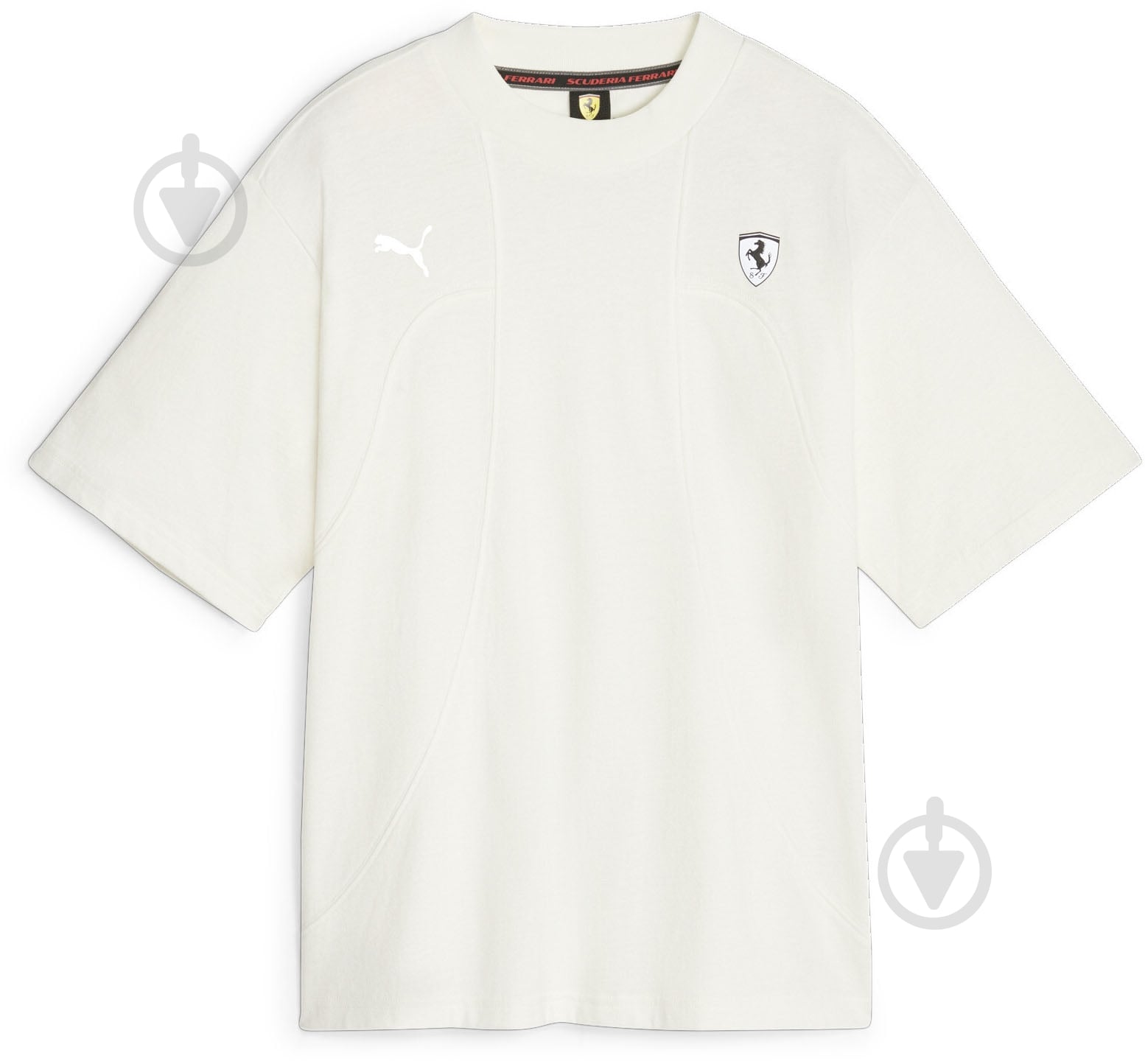 Футболка Puma FERRARI STYLE TEE WMN 62099405 р.M бежевый - фото 1 Футболка Puma FERRARI STYLE TEE WMN 62099405 р.M бежевый - фото 1