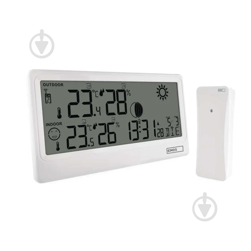 Метеостанция Emos E0531 беспроводная цифровая - фото 1