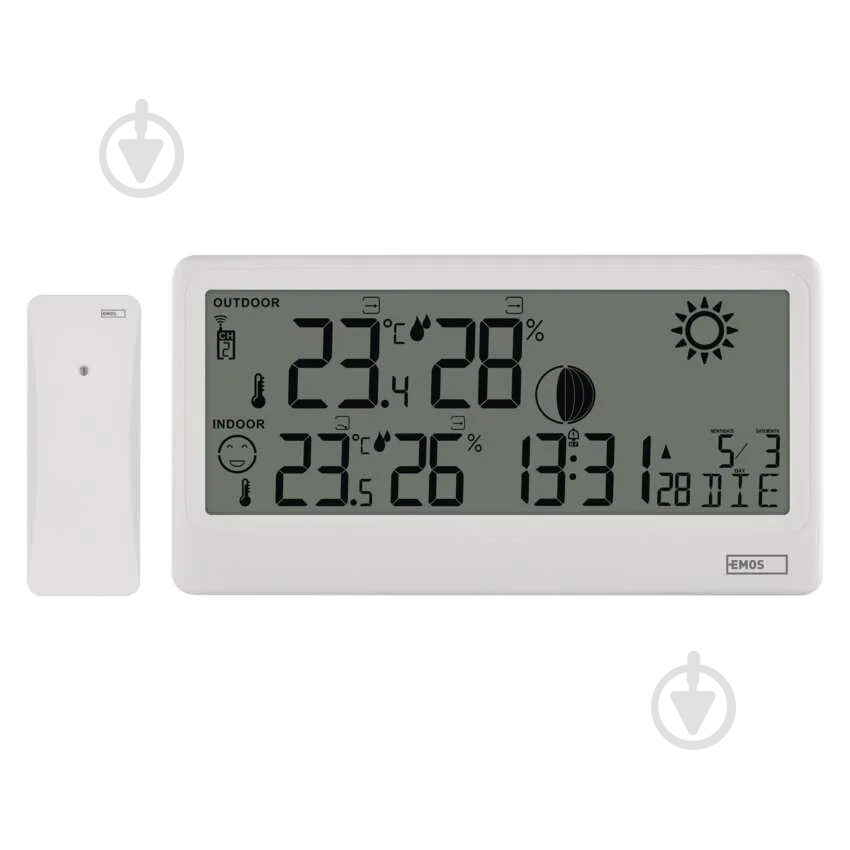 Метеостанция Emos E0531 беспроводная цифровая - фото 8
