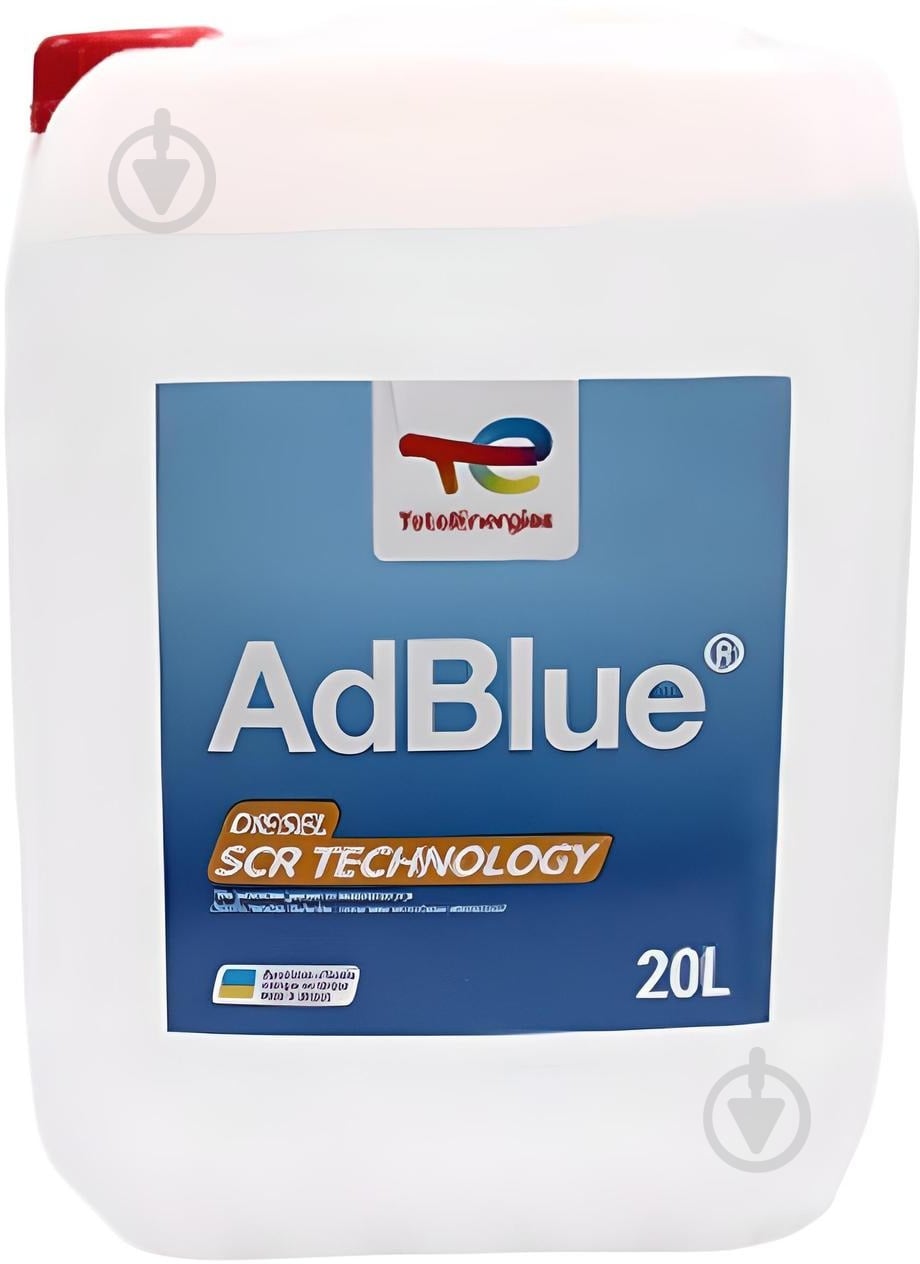 Жидкость TotalEnergies AdBlue для системы SCR (мочевина) 20000 мл - фото 1 Жидкость TotalEnergies AdBlue для системы SCR (мочевина) 20000 мл - фото 1