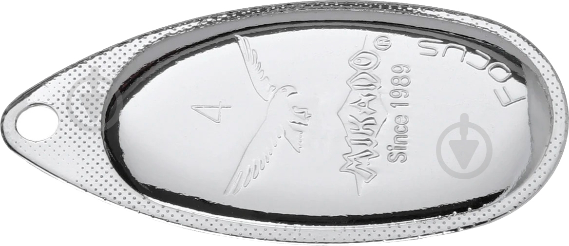 Блесна Mikado вращающаяся Focus №3 00H 6 г silver - фото 2
