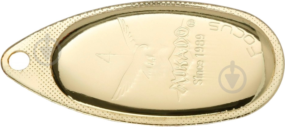 Блесна Mikado Focus № 3 6 г gold/00 - фото 1