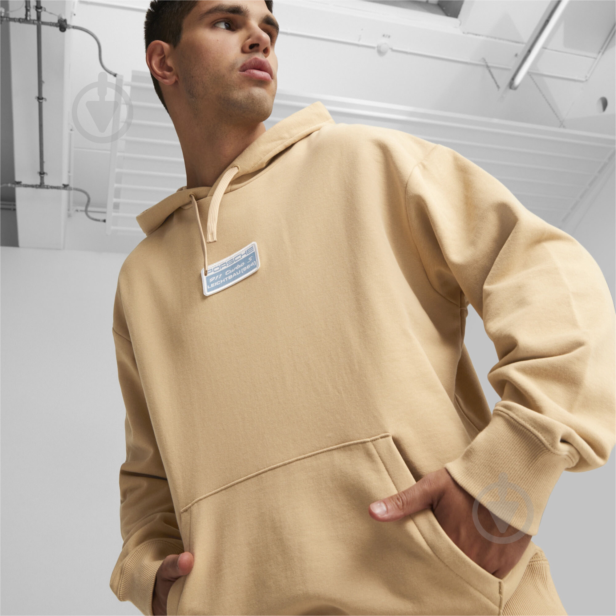 Джемпер Puma PL STATEMENT HOODIE 62101403 р.M бежевый - фото 4 Джемпер Puma PL STATEMENT HOODIE 62101403 р.M бежевый - фото 4
