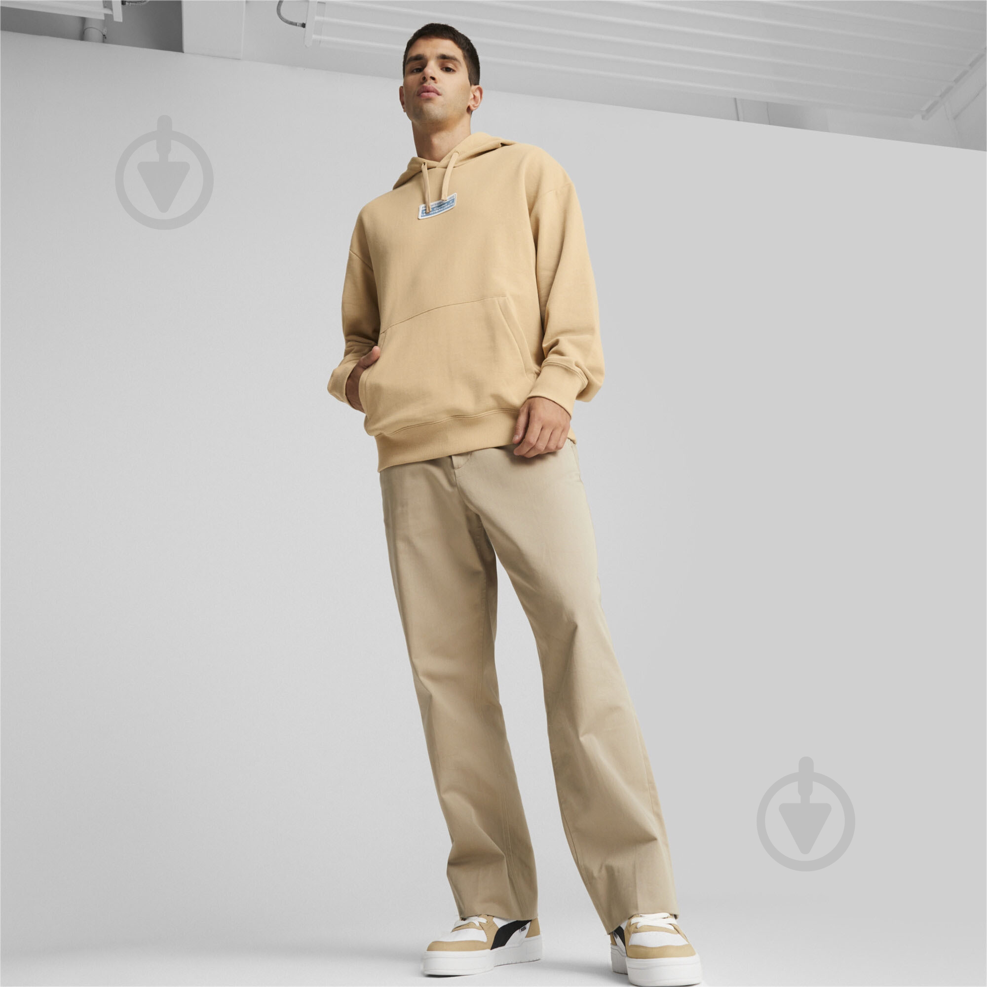 Джемпер Puma PL STATEMENT HOODIE 62101403 р.M бежевый - фото 5 Джемпер Puma PL STATEMENT HOODIE 62101403 р.M бежевый - фото 5