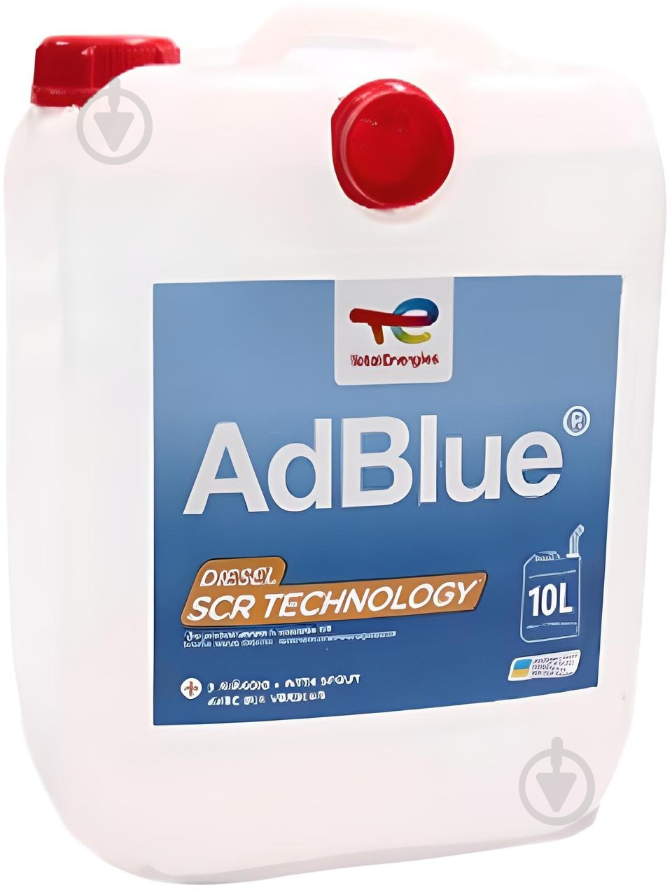 Рідина TotalEnergies AdBlue для системи SCR (сечовина) 10000 мл - фото 2