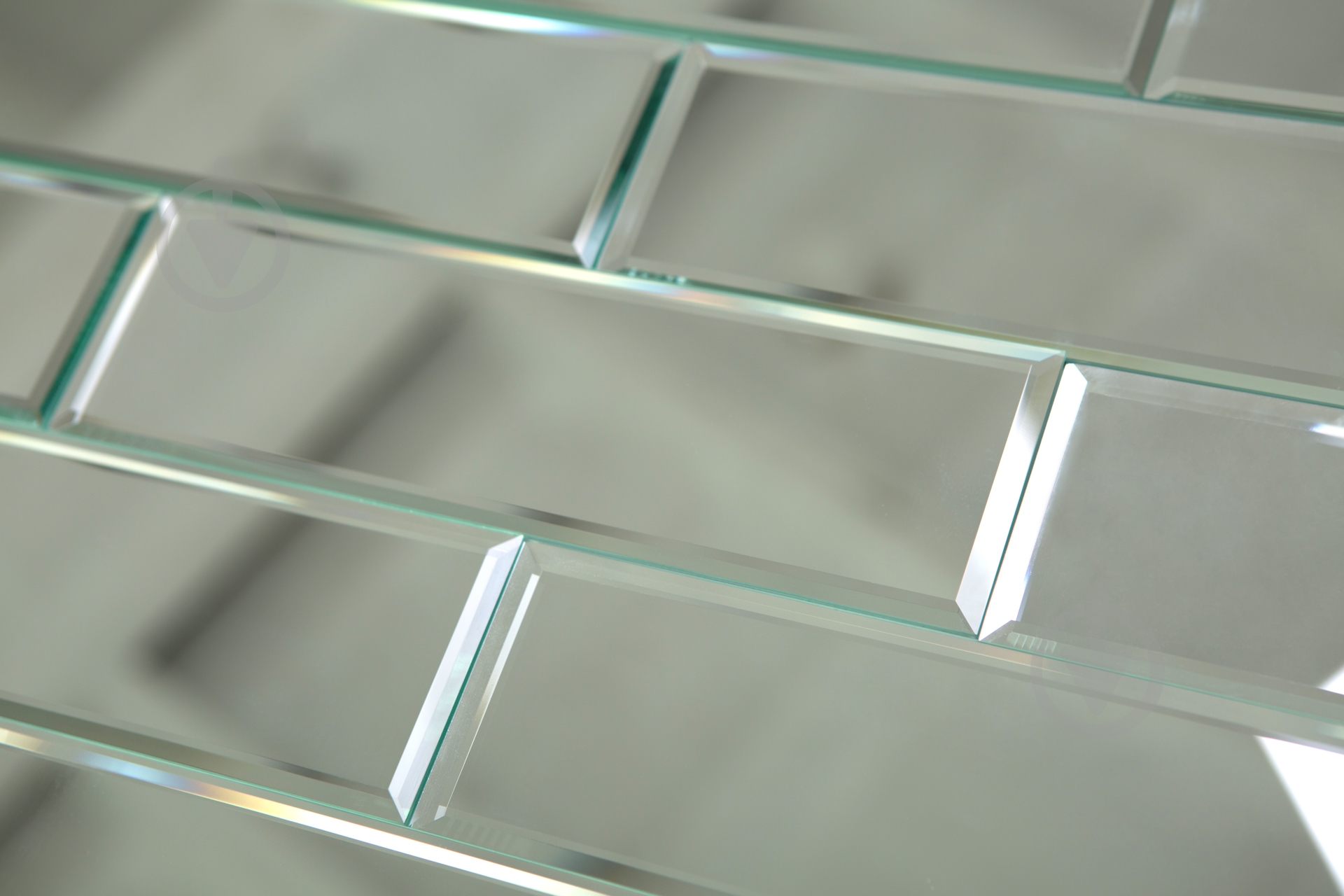 Плитка дзеркальна Leal Glass срібло, ПП-102 (254х76) Прямокутна ф7 - фото 4