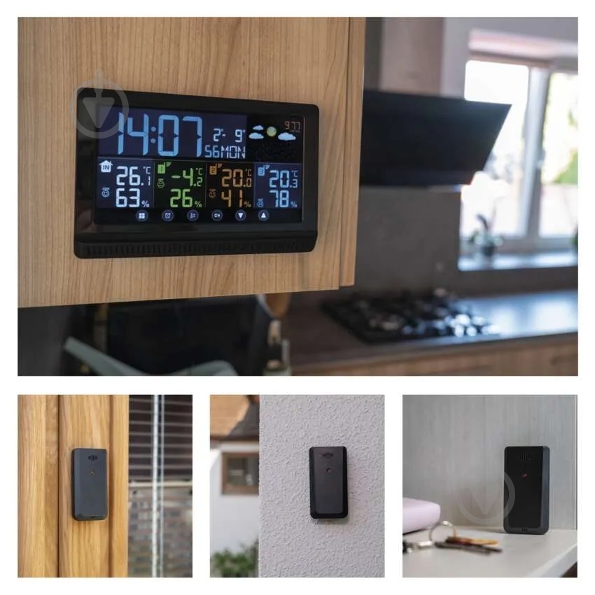 Метеостанция Emos E8614 беспроводная цифровая - фото 17