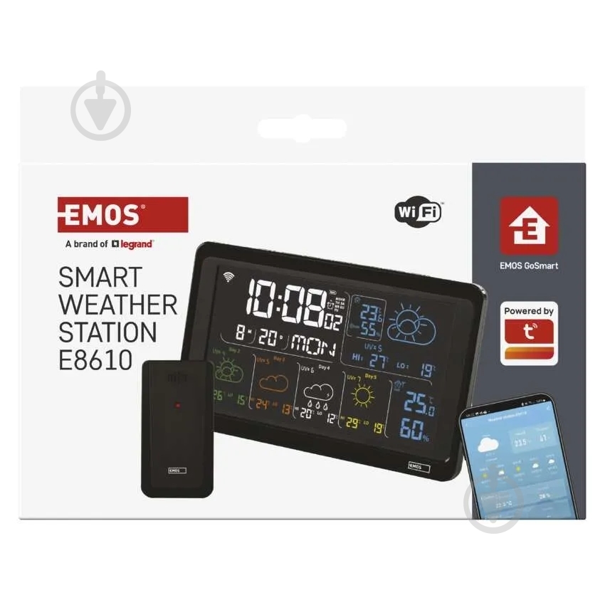 Метеостанция Emos E8610 беспроводная цифровая - фото 15 Метеостанция Emos E8610 беспроводная цифровая - фото 15