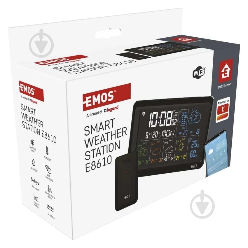 Метеостанция Emos E8610 беспроводная цифровая - фото 16 Метеостанция Emos E8610 беспроводная цифровая - фото 16