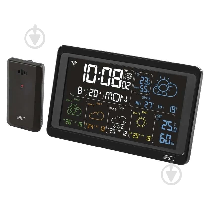 Метеостанция Emos E8610 беспроводная цифровая - фото 2 Метеостанция Emos E8610 беспроводная цифровая - фото 2