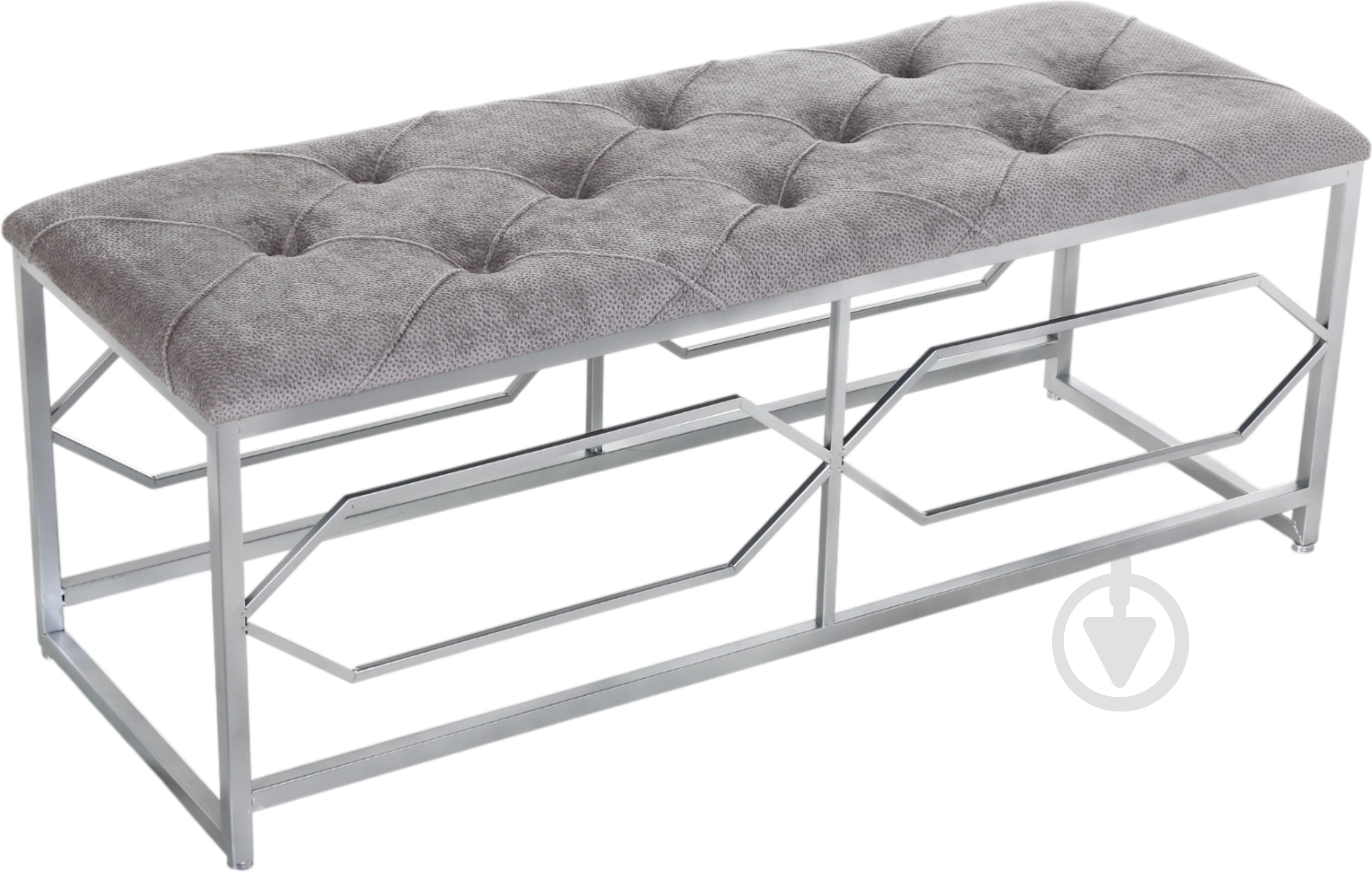 Банкетка Sensio La-Graf 117х46х42 мм сірий/сірий (A-047) - фото 2 Банкетка Sensio La-Graf 117х46х42 мм сірий/сірий (A-047) - фото 2