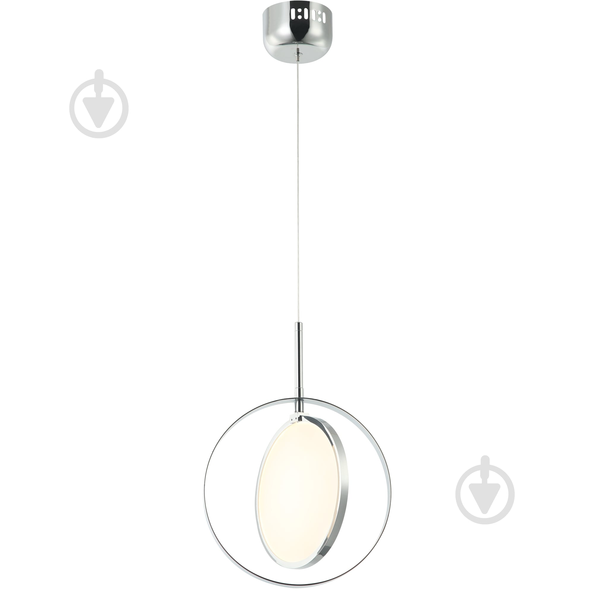 ВІТРИНА! Люстра підвісна Vio Concept Molveno 12 Вт LED-модуль хром 80419-01-PS1-CR - фото 1