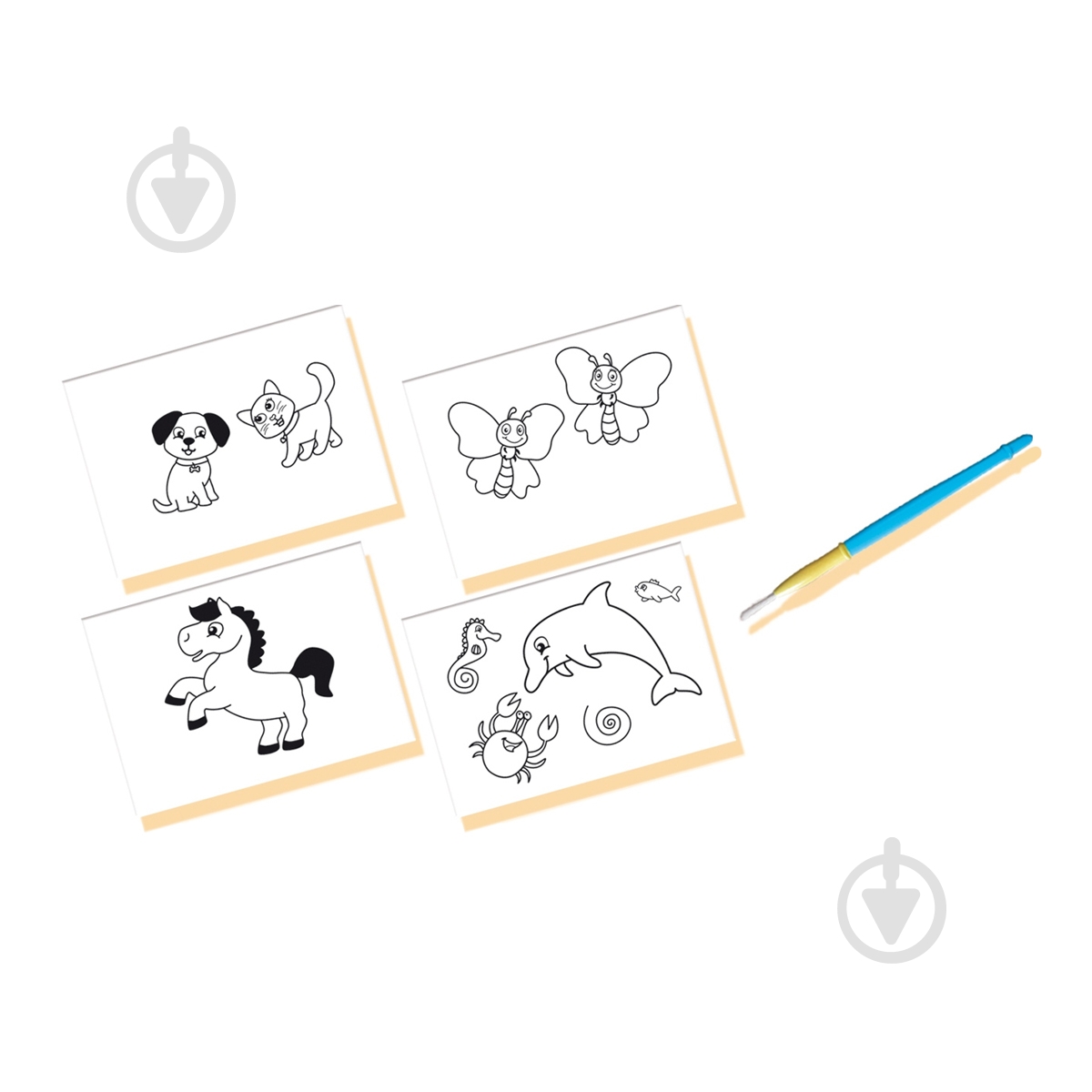 Набор для творчества SES Водные рисунки 14421S - фото 2 Набор для творчества SES Водные рисунки 14421S - фото 2