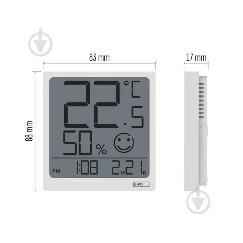 Термогігрометр Emos E0522 цифровий - фото 4