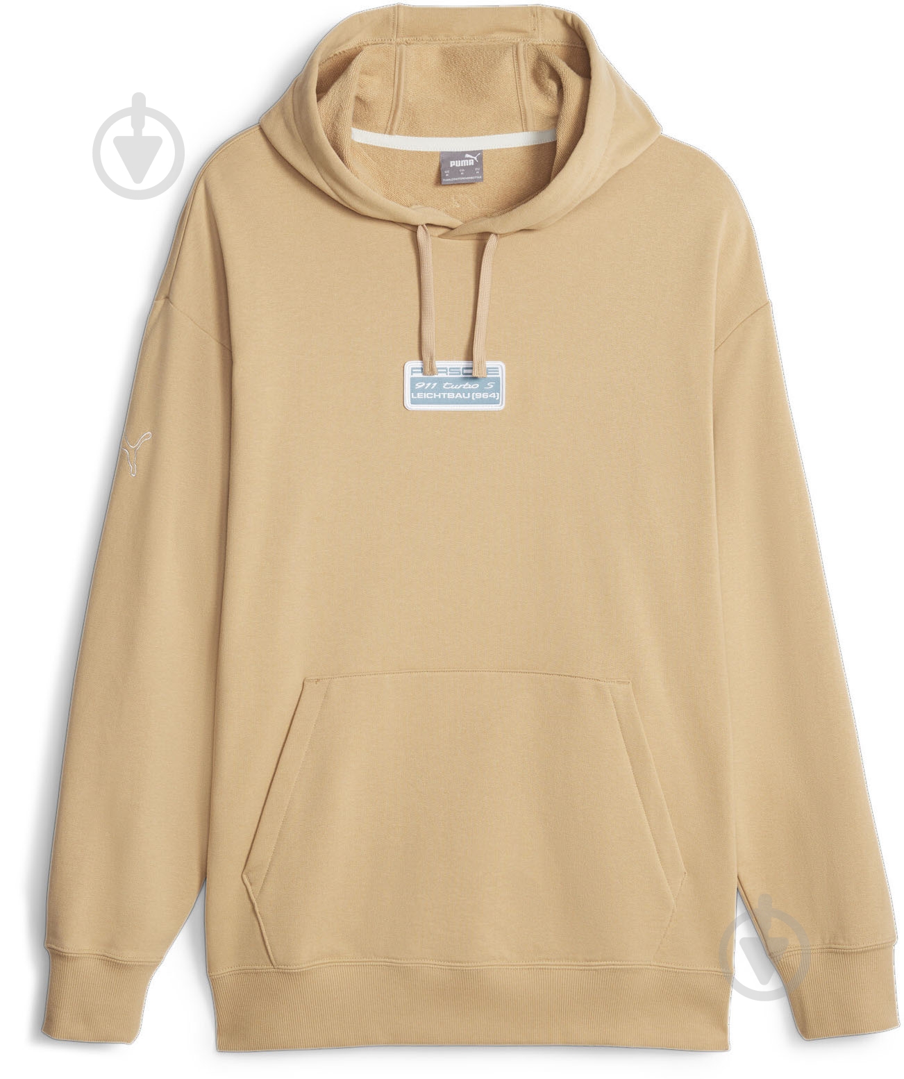 Джемпер Puma PL STATEMENT HOODIE 62101403 р.L бежевый - фото 1