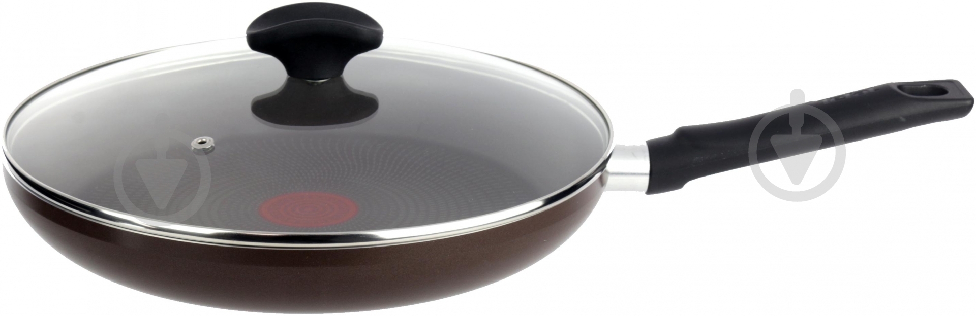 Сковорода с крышкой Tefal 28 см Н-65006 - фото 1