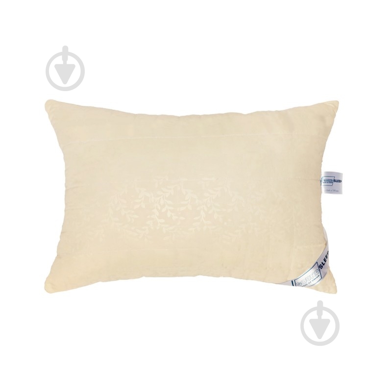 Подушка антиаллергенная Comfort dreams 70х70 см кремовая SoundSleep - фото 1