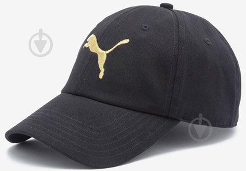 Кепка Puma ESS Cap 02241642 OS черный - фото 1