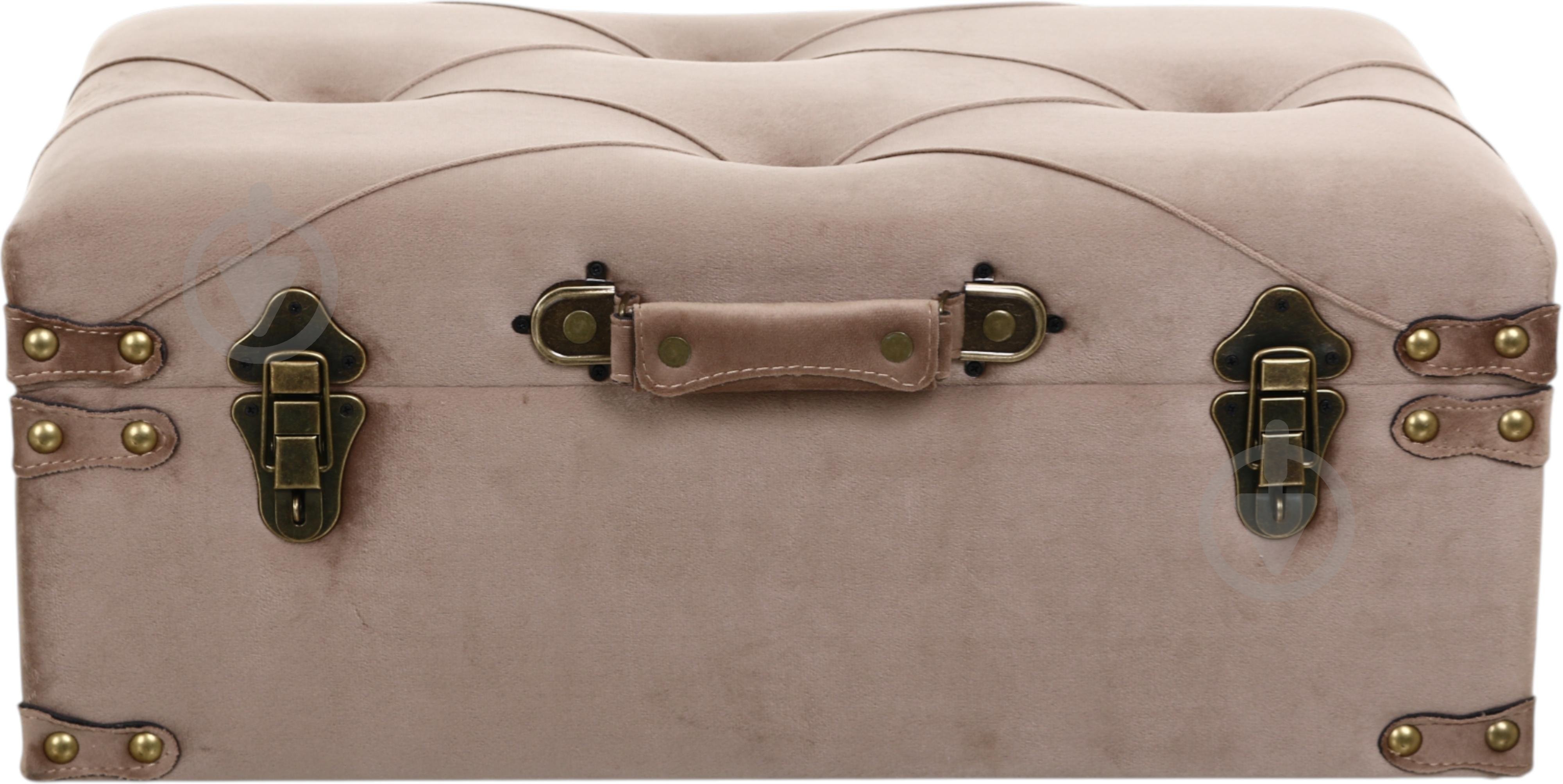 Сундук-пуф Sensio Barfler 57х32х27 мм светло-коричневый(FSJ-SJ806) - фото 1 Сундук-пуф Sensio Barfler 57х32х27 мм светло-коричневый(FSJ-SJ806) - фото 1