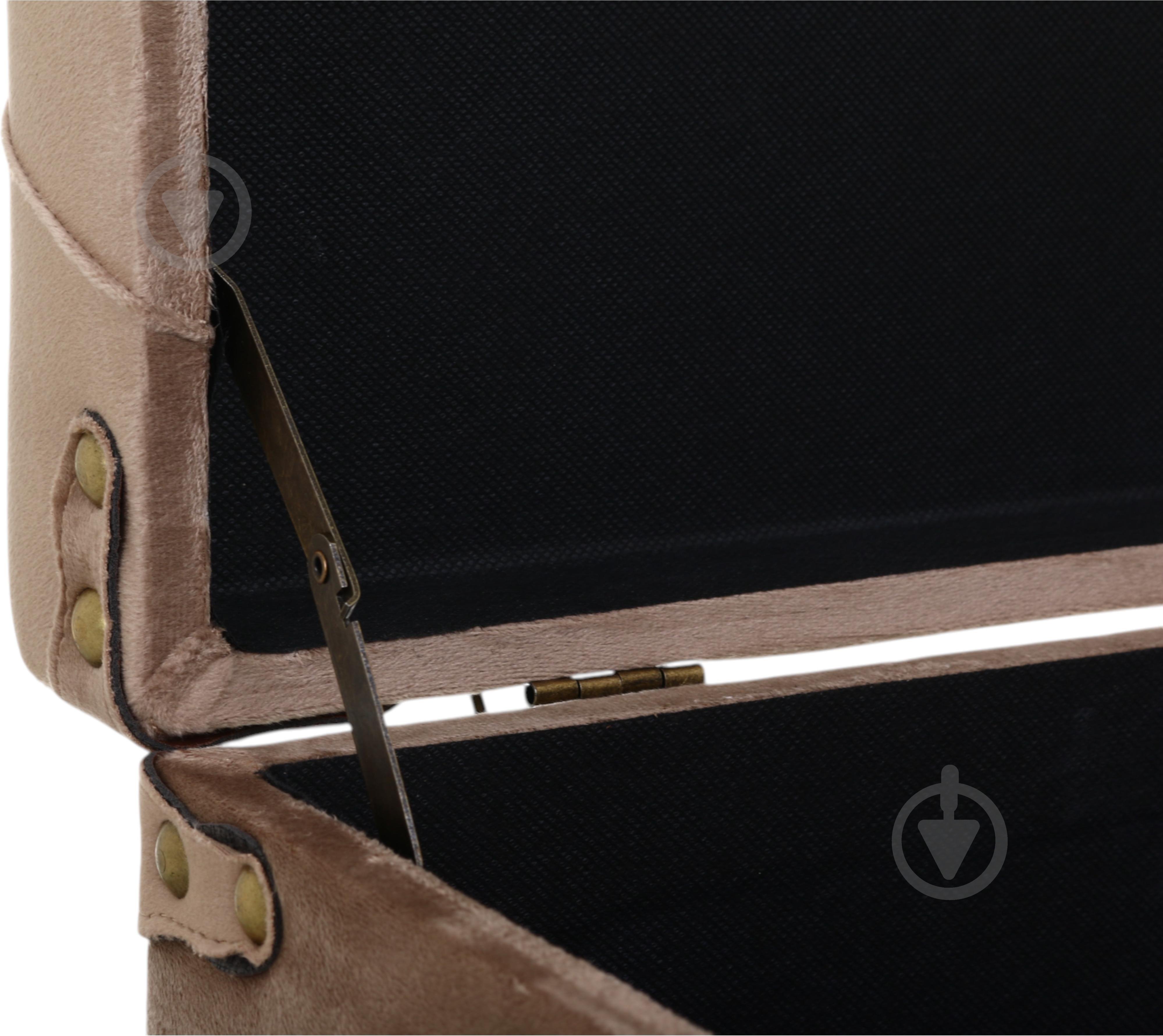 Сундук-пуф Sensio Barfler 57х32х27 мм светло-коричневый(FSJ-SJ806) - фото 4 Сундук-пуф Sensio Barfler 57х32х27 мм светло-коричневый(FSJ-SJ806) - фото 4