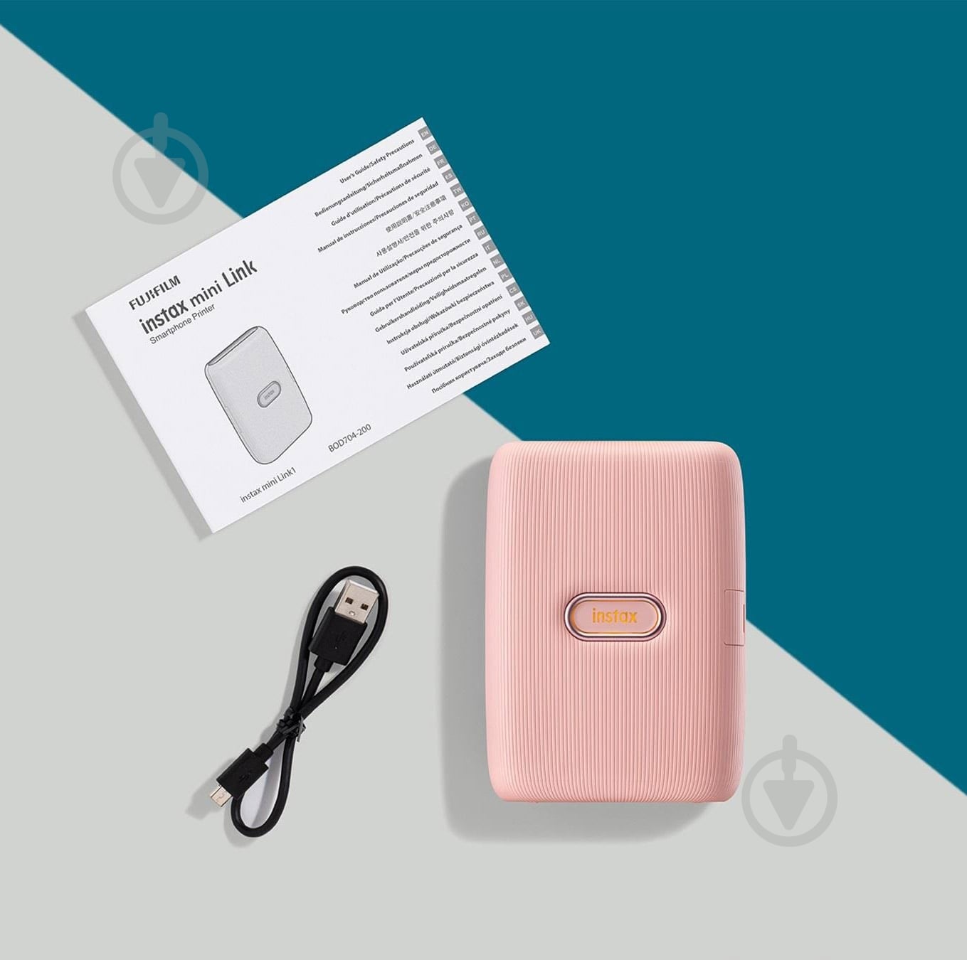 Портативний принтер Fujifilm Instax Mini Link Dusky Pink (16640670) - фото 13