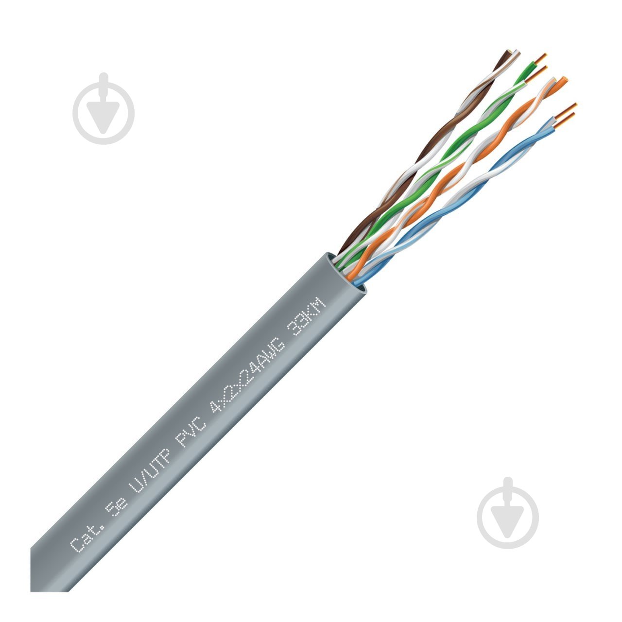 Кабель UTP ЗЗЦМ U/UTP 8x0,51 Cat 5e AWG серый медь - фото 1 Кабель UTP ЗЗЦМ U/UTP 8x0,51 Cat 5e AWG серый медь - фото 1