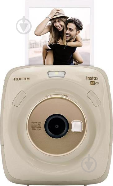 Камера-принтер Fujifilm Instax SQ 20 beige - фото 2