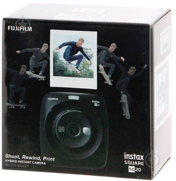Камера-принтер Fujifilm Instax SQ 20 black - фото 9 Камера-принтер Fujifilm Instax SQ 20 black - фото 9