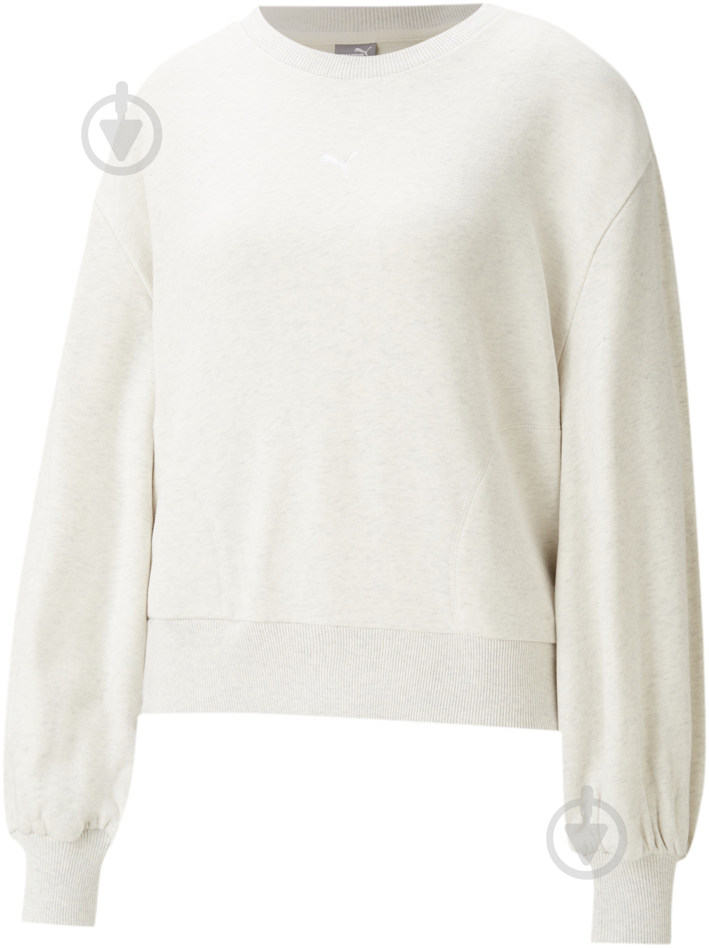 Свитшот Puma HER Crew 58596602 р. S белый - фото 2 Свитшот Puma HER Crew 58596602 р. S белый - фото 2