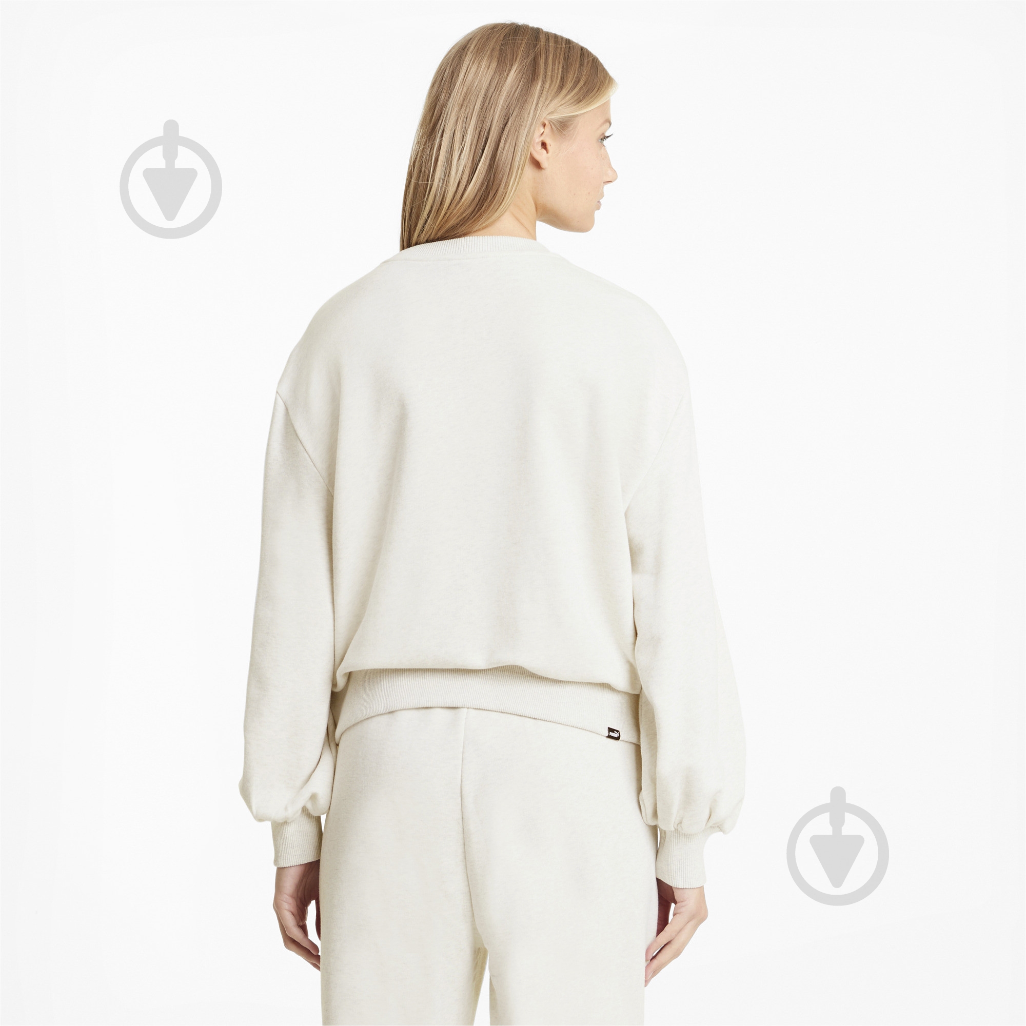 Свитшот Puma HER Crew 58596602 р. S белый - фото 4 Свитшот Puma HER Crew 58596602 р. S белый - фото 4