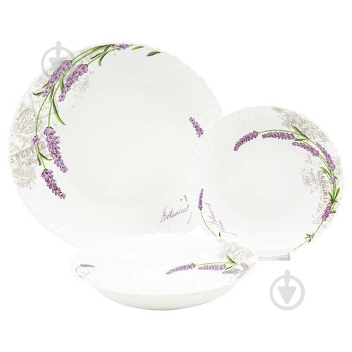 Сервиз столовый Vittora Лаванда Wave 18 предметов - фото 1