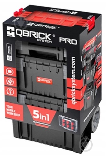 Ящик для инструментов QBRICK SYSTEM PRO SET 1 Z255710PG002 - фото 2