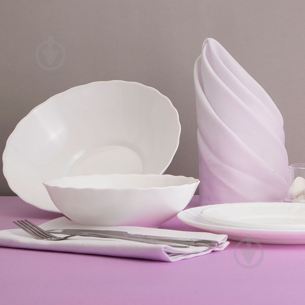 Набор посуды Vittora Blanco VT-419W 19 предметов - фото 3