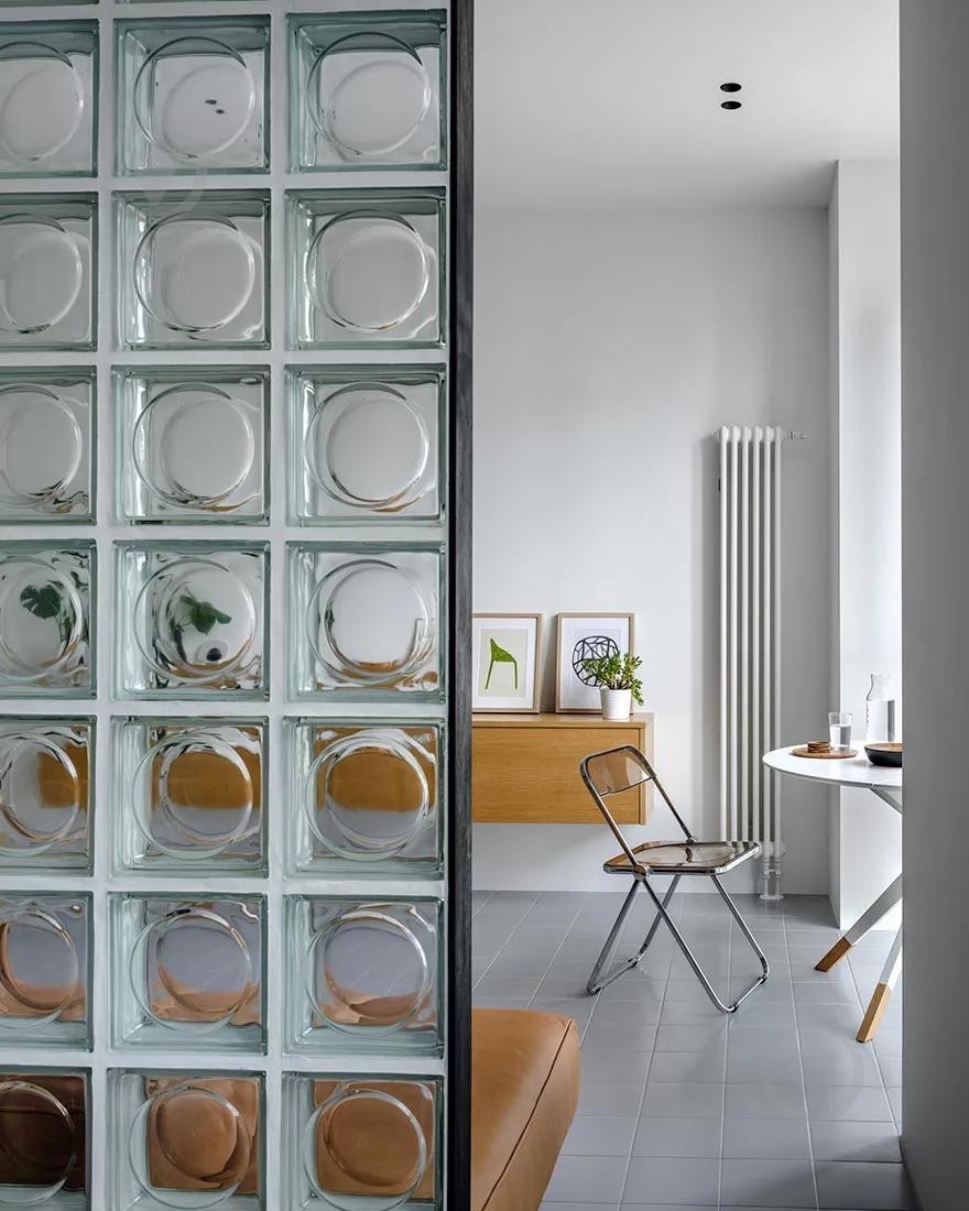 Стеклоблок SEVES Basic 190x190x80 Alpha прозрачный - фото 4