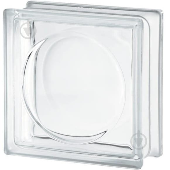 Стеклоблок SEVES Basic 190x190x80 Alpha прозрачный - фото 1