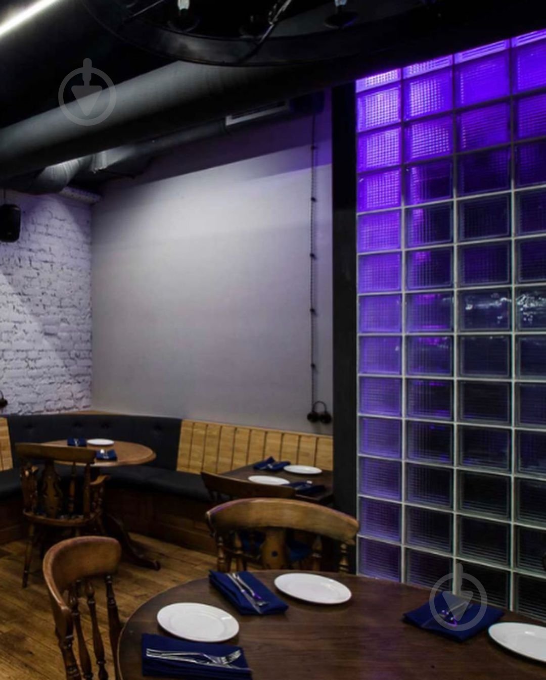 Склоблок SEVES Basic 190x190x80 Cross small прозорий - фото 5