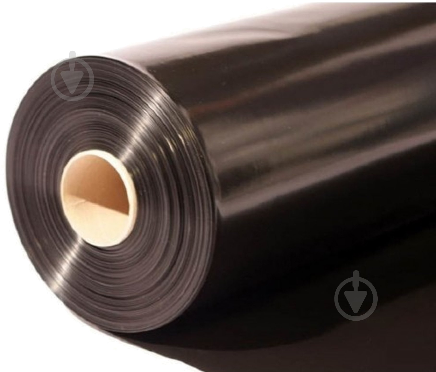 Плівка поліетиленова Ековіжен укривна 1500 мм х 100 м.п. чорний 100 мкм рукав - фото 1