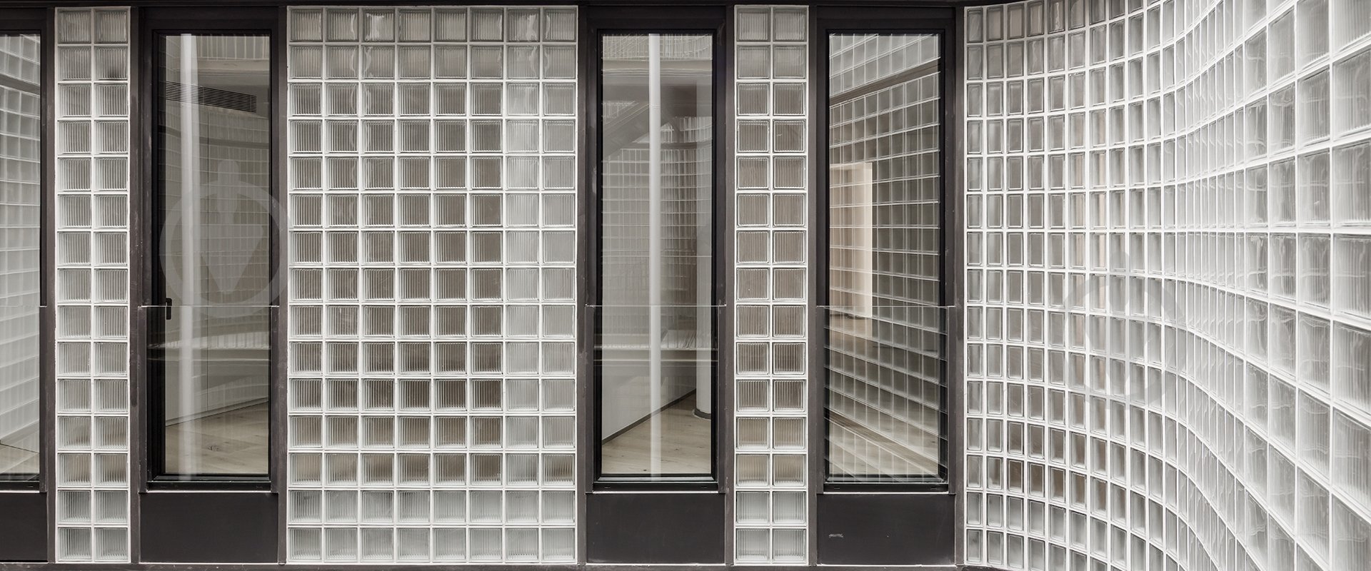 Склоблок SEVES Basic 190x190x80 Paralline прозорий - фото 5