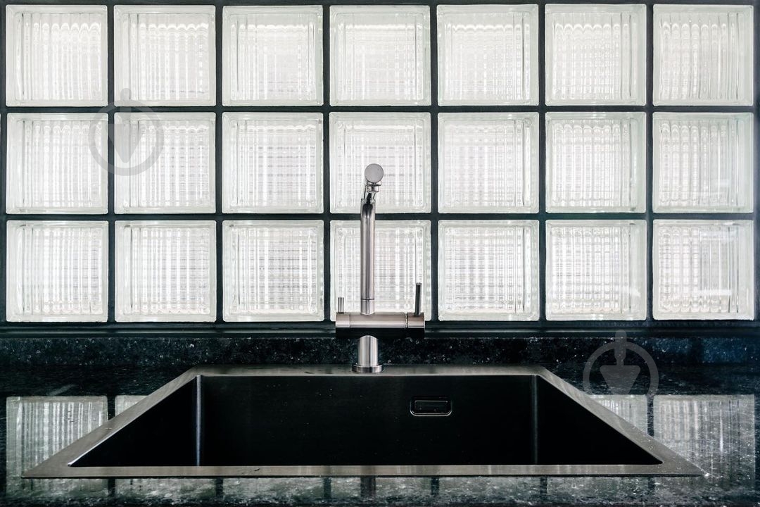 Склоблок SEVES Basic 190x190x80 Paralline прозорий - фото 4